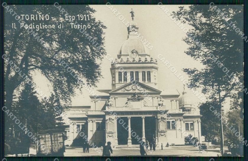 Torino Città Esposizione Padiglione Città di Torino Foto cartolina MZ9993 – fronte