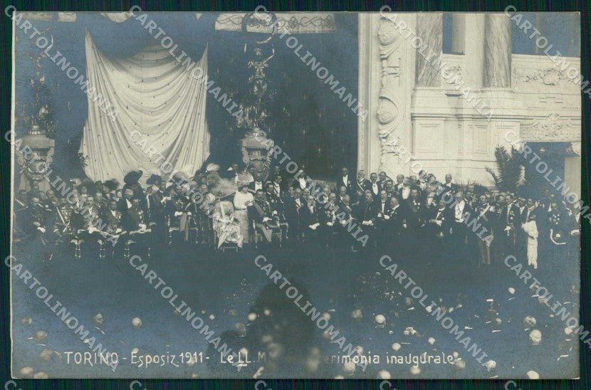 Torino Città Esposizione Cerimonia Inaugurale Savoia Foto cartolina MZ9997 – fronte