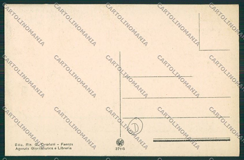 Ravenna Faenza cartolina QK0002 – retro