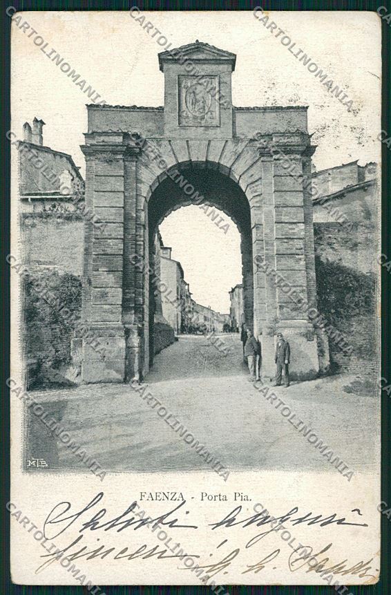 Ravenna Faenza cartolina QK0003 – fronte