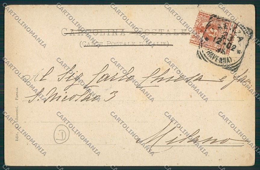 Ravenna Faenza cartolina QK0003 – retro