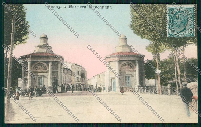 Ravenna Faenza cartolina QK0005 – fronte