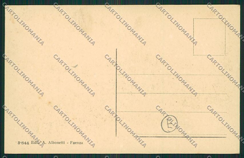Ravenna Faenza cartolina QK0006 – retro