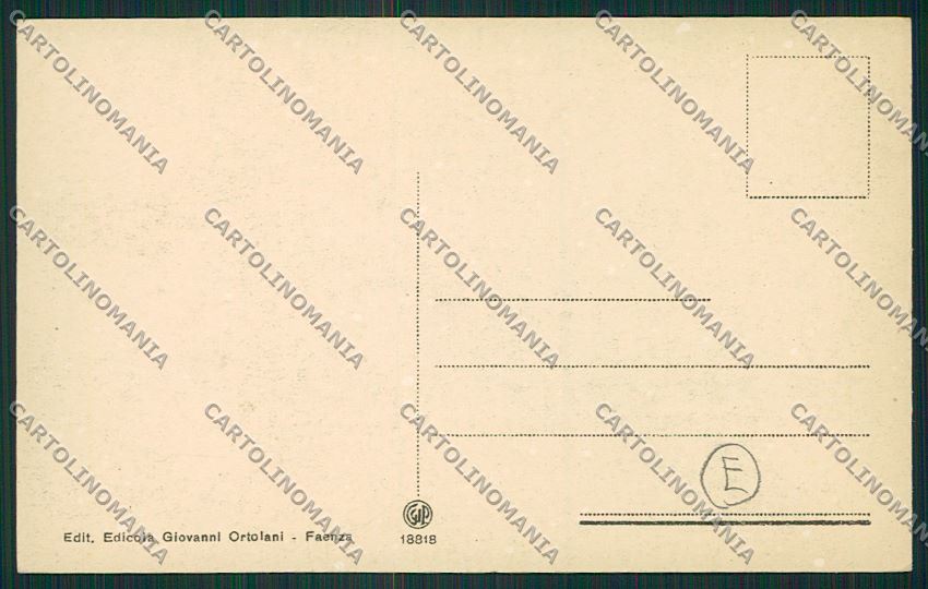 Ravenna Faenza cartolina QK0014 – retro