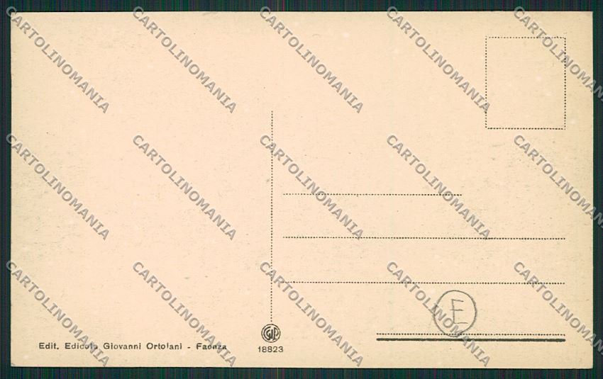 Ravenna Faenza cartolina QK0015 – retro