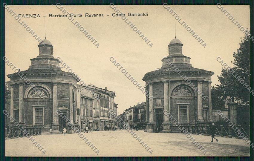 Ravenna Faenza cartolina QK0016 – fronte