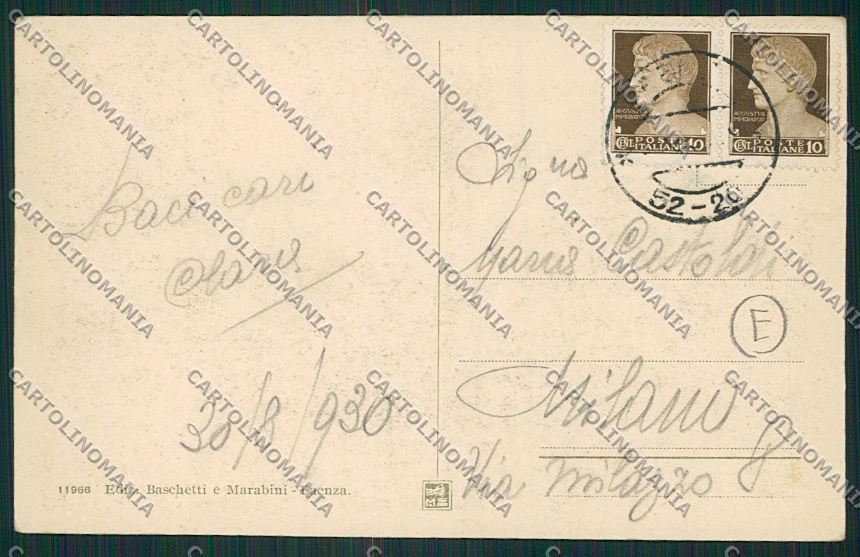 Ravenna Faenza cartolina QK0019 – retro