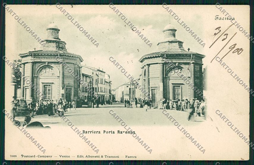 Ravenna Faenza cartolina QK0020 – fronte