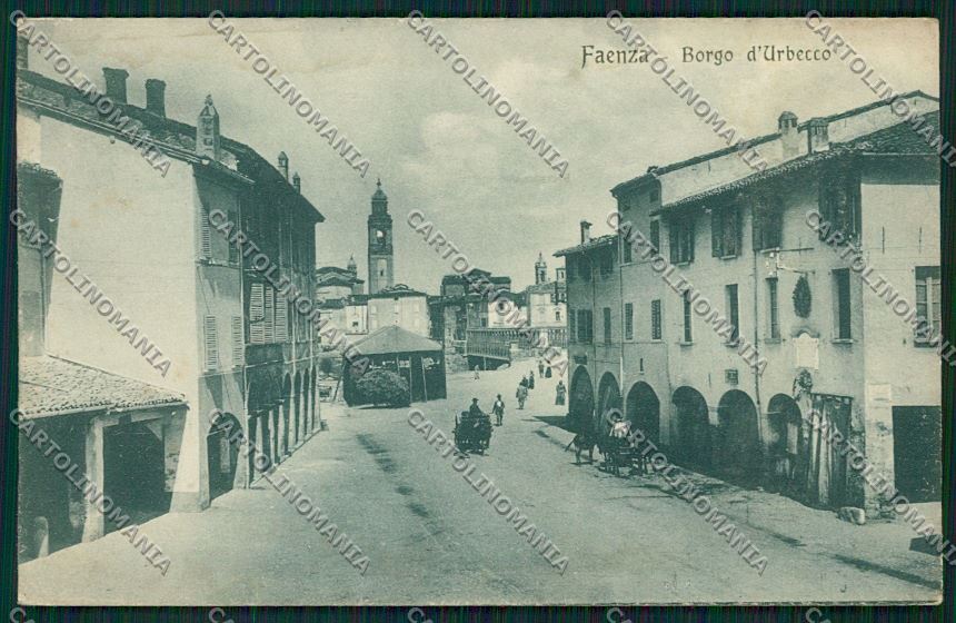 Ravenna Faenza SCOLLATA cartolina QK0021 – fronte
