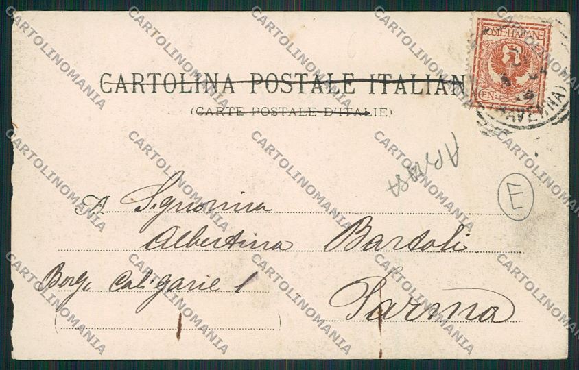 Ravenna Faenza ABRASA cartolina QK0024 – retro