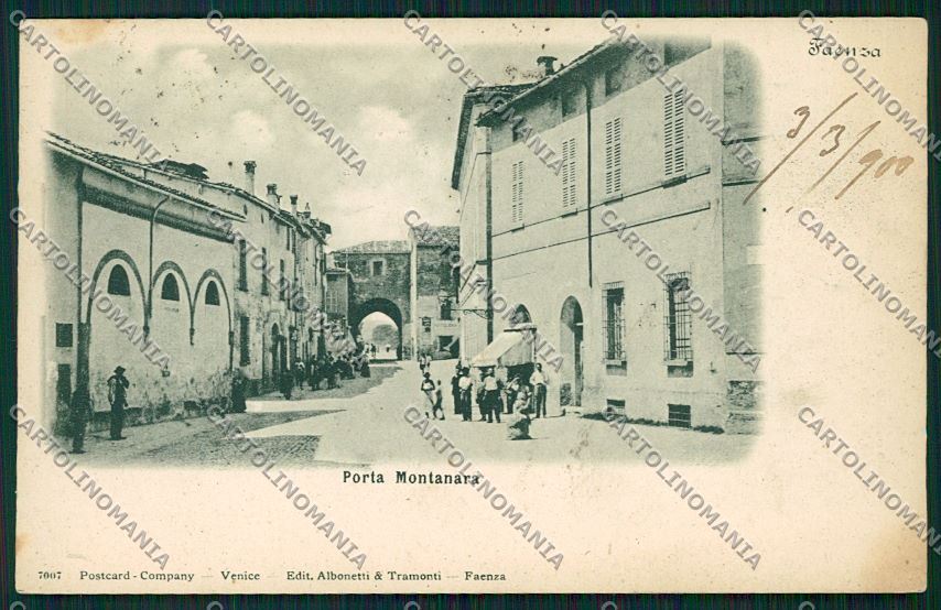 Ravenna Faenza cartolina QK0025 – fronte