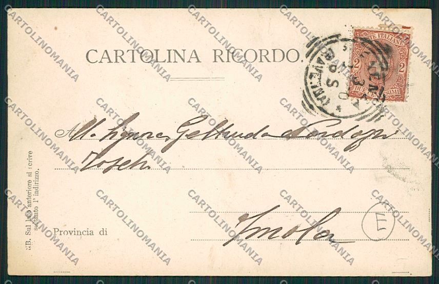 Ravenna Faenza cartolina QK0025 – retro