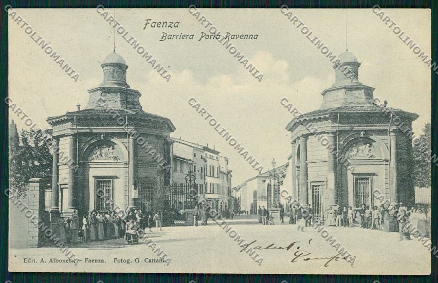 Ravenna Faenza cartolina QK0028 – fronte