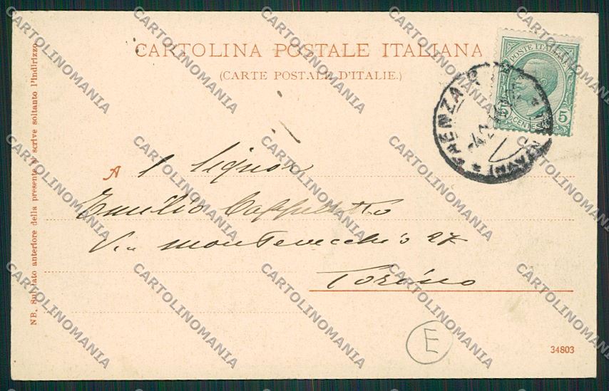 Ravenna Faenza cartolina QK0028 – retro