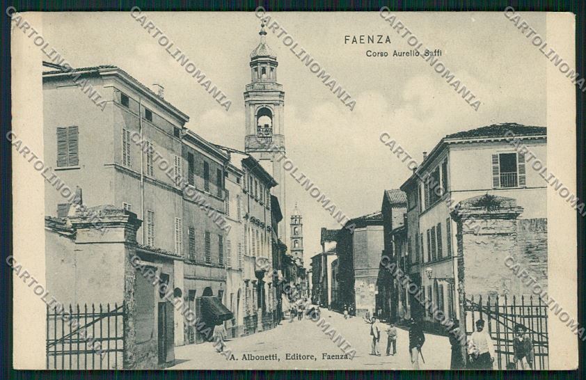 Ravenna Faenza cartolina QK0030 – fronte