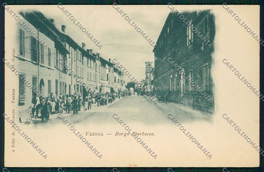 Ravenna Faenza cartolina QK0031 – fronte