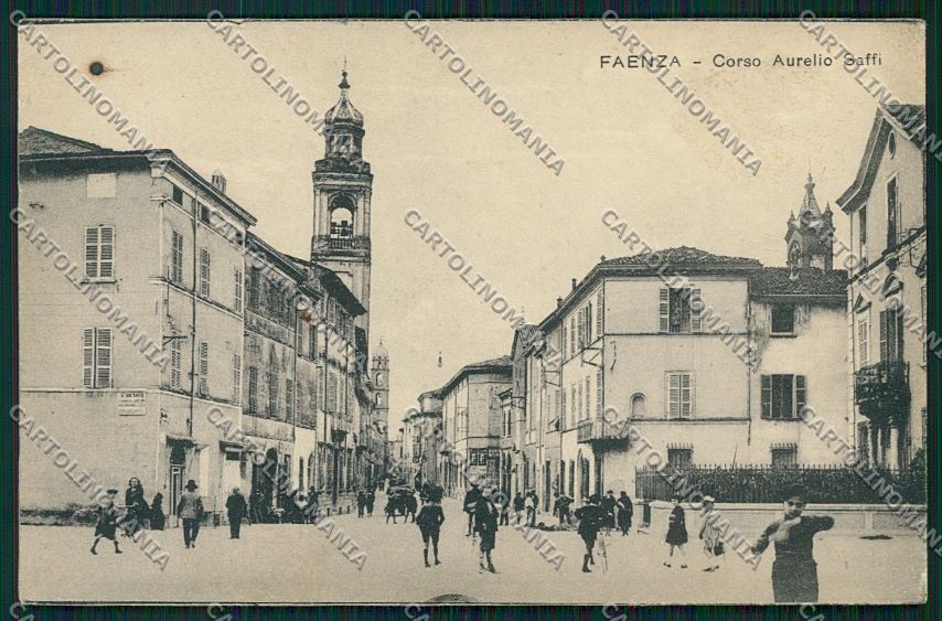 Ravenna Faenza SCOLLATA cartolina QK0035 – fronte