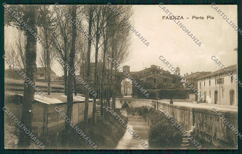 Ravenna Faenza cartolina QK0036 – fronte
