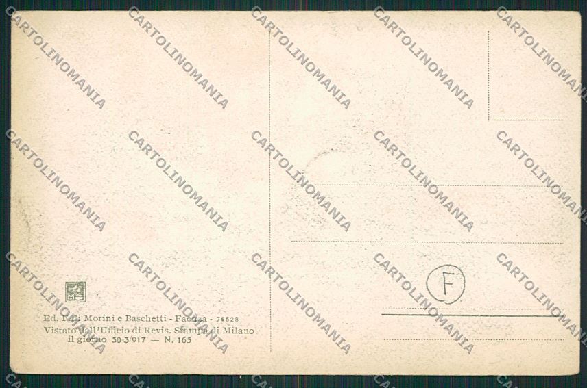 Ravenna Faenza cartolina QK0042 – retro