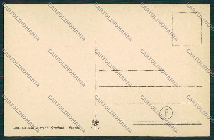 Ravenna Faenza cartolina QK0043 – retro
