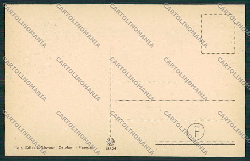 Ravenna Faenza cartolina QK0044 – retro