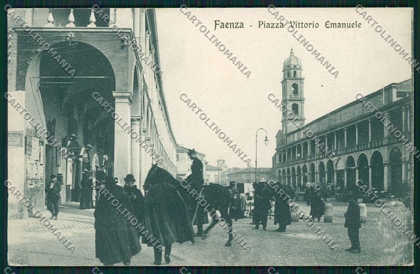 Ravenna Faenza cartolina QK0046 – fronte