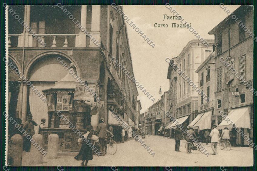 Ravenna Faenza cartolina QK0048 – fronte