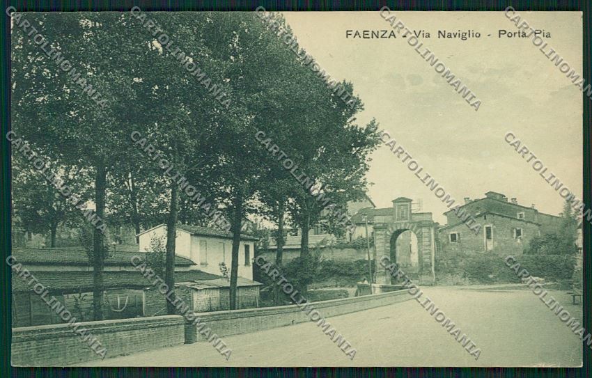 Ravenna Faenza cartolina QK0050 – fronte