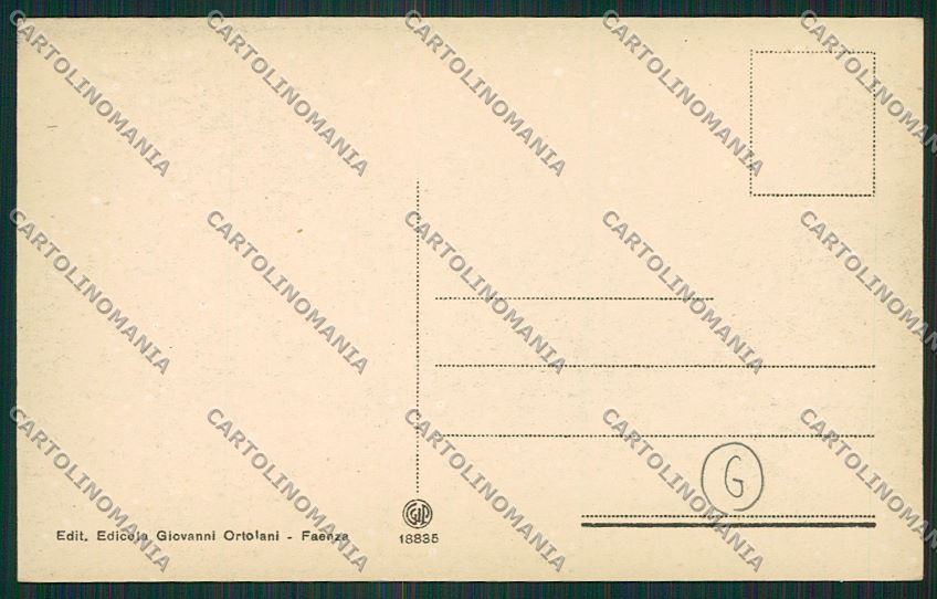 Ravenna Faenza cartolina QK0050 – retro