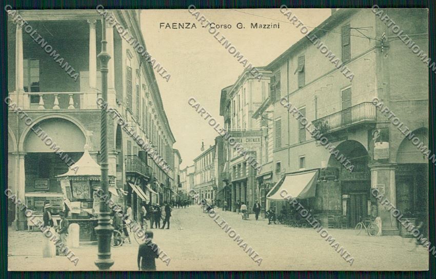 Ravenna Faenza cartolina QK0055 – fronte