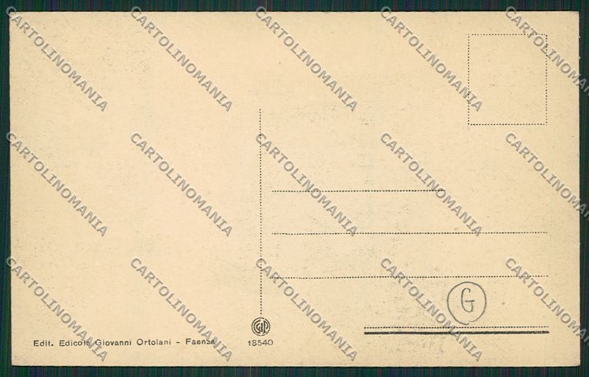 Ravenna Faenza cartolina QK0057 – retro