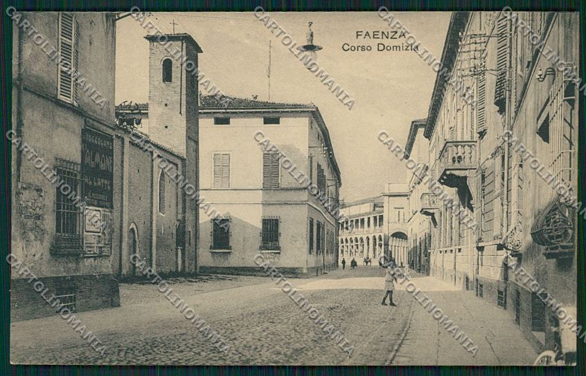 Ravenna Faenza cartolina QK0058 – fronte