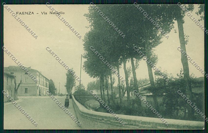 Ravenna Faenza cartolina QK0059 – fronte