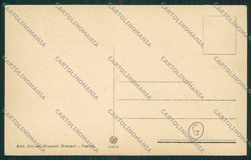 Ravenna Faenza cartolina QK0059 – retro