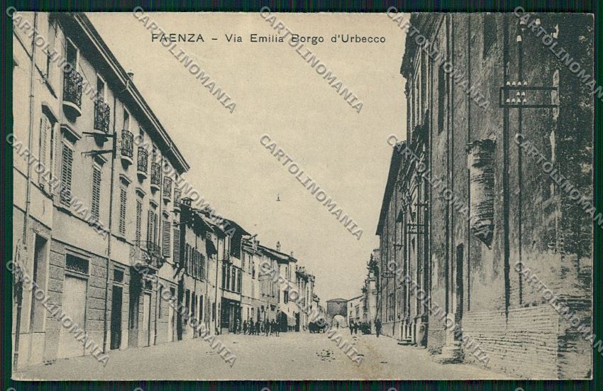 Ravenna Faenza cartolina QK0061 – fronte