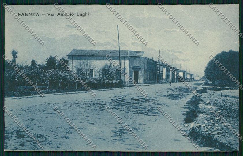 Ravenna Faenza PIEGHINA cartolina QK0063 – fronte