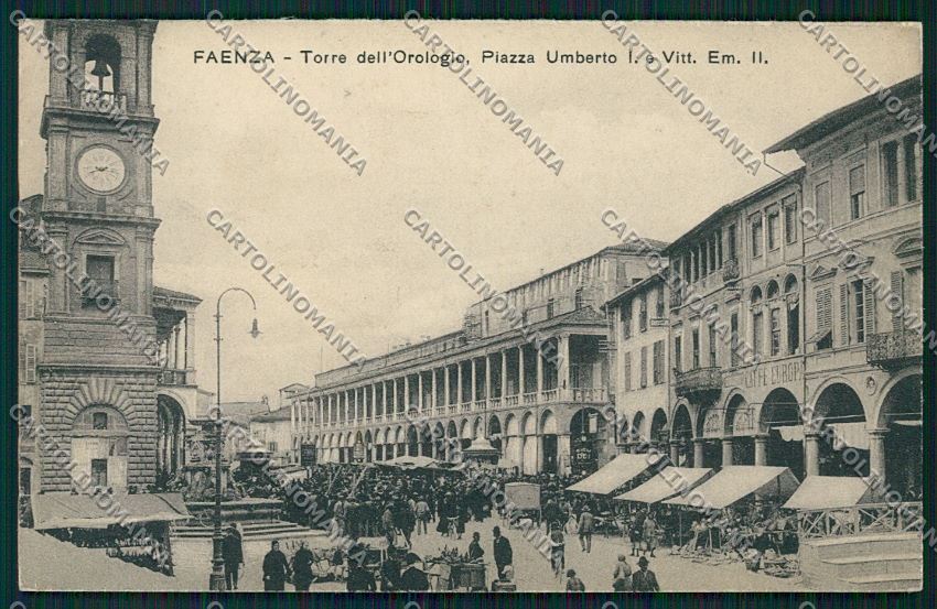 Ravenna Faenza cartolina QK0065 – fronte