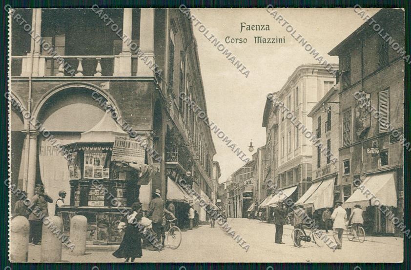 Ravenna Faenza cartolina QK0070 – fronte