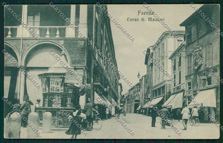 Ravenna Faenza cartolina QK0071 – fronte