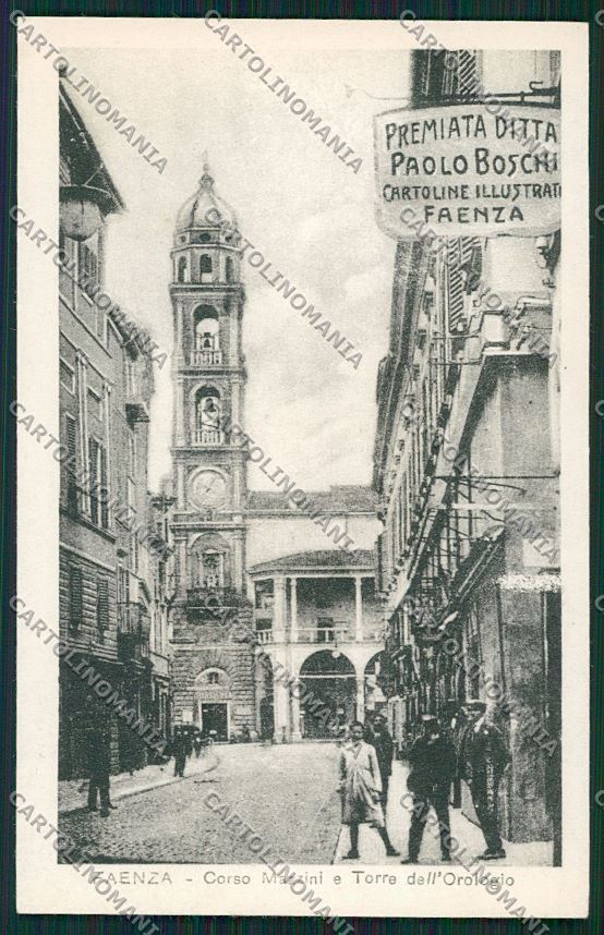 Ravenna Faenza cartolina QK0076 – fronte