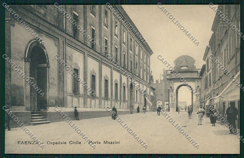 Ravenna Faenza cartolina QK0077 – fronte