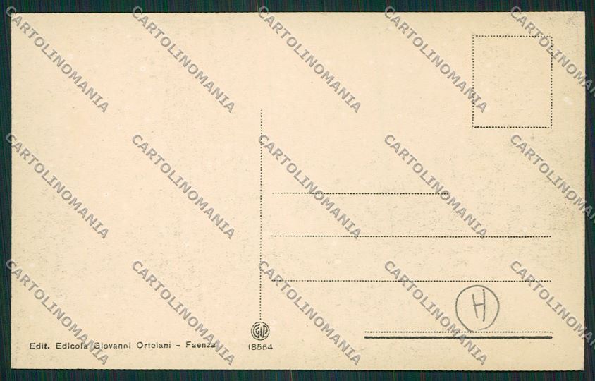 Ravenna Faenza cartolina QK0079 – retro