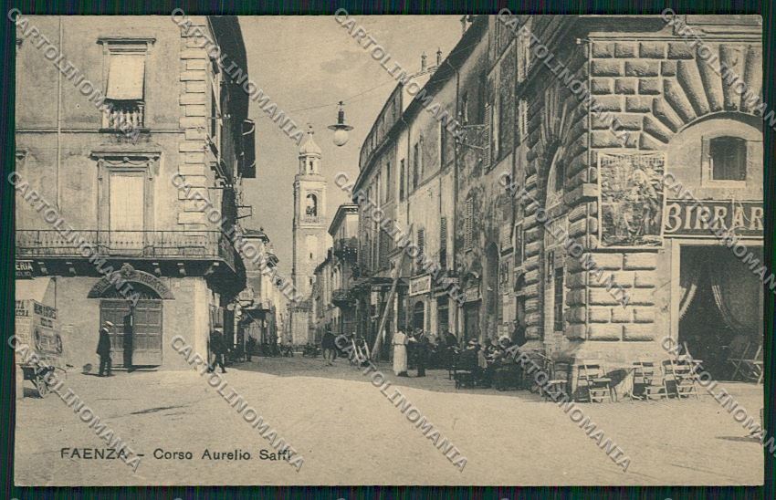 Ravenna Faenza cartolina QK0080 – fronte