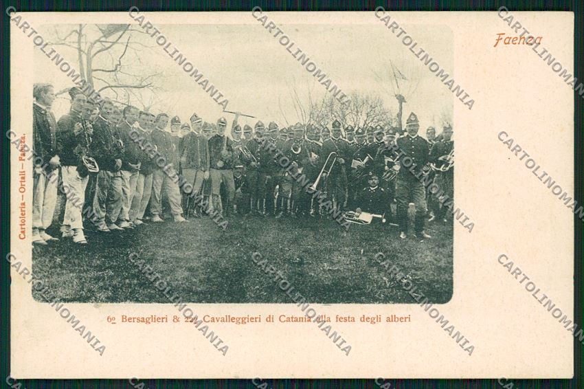 Ravenna Faenza Militari Catania cartolina QK0083 – fronte