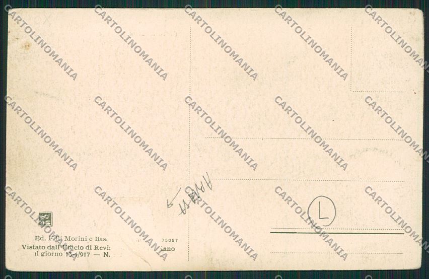 Ravenna Faenza ABRASA cartolina QK0087 – retro