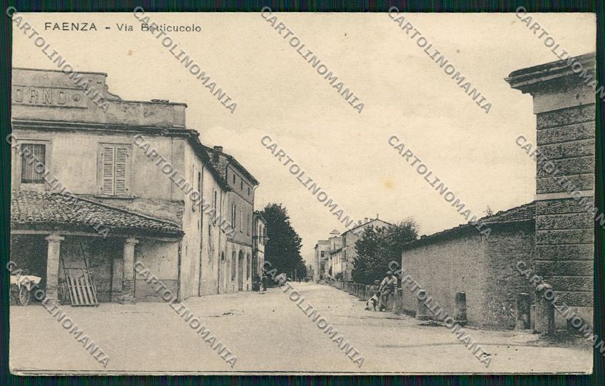 Ravenna Faenza cartolina QK0092 – fronte