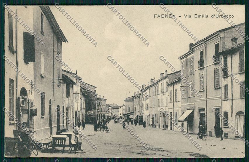 Ravenna Faenza cartolina QK0095 – fronte