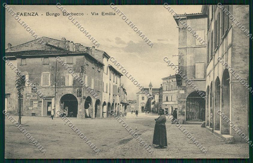 Ravenna Faenza cartolina QK0096 – fronte