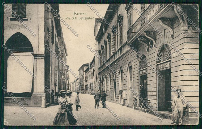 Ravenna Faenza Poste cartolina QK0100 – fronte