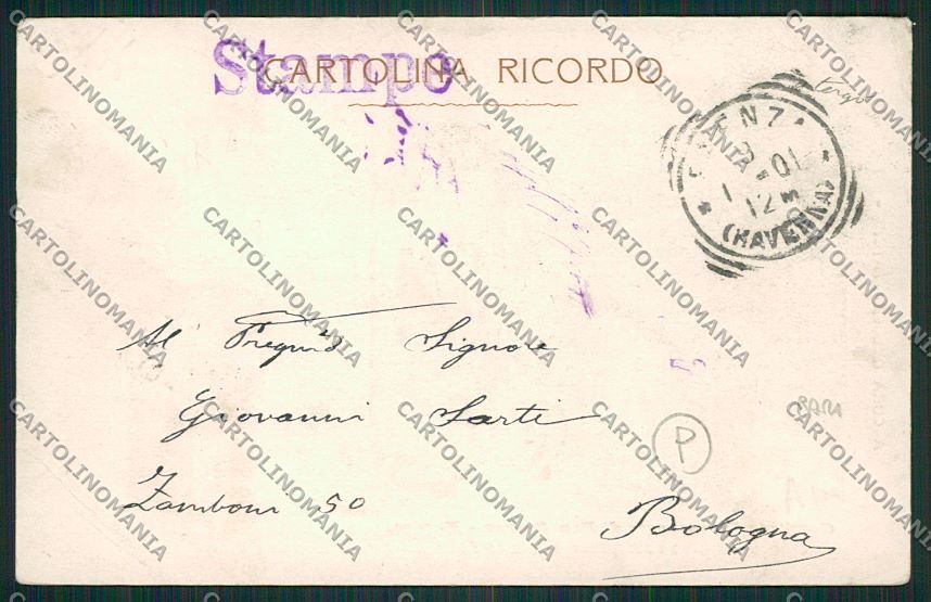 Ravenna Faenza cartolina QK0105 – retro